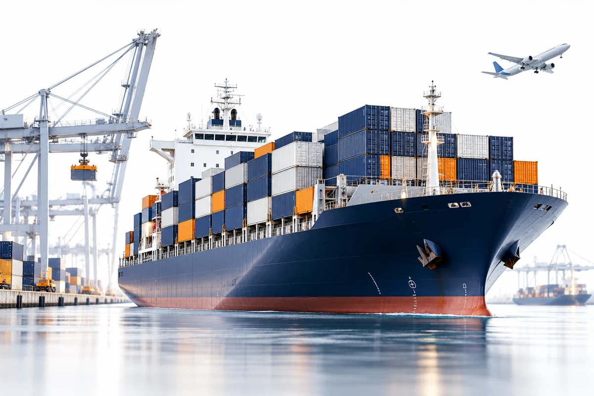 Logistique & importation — illustration du service
