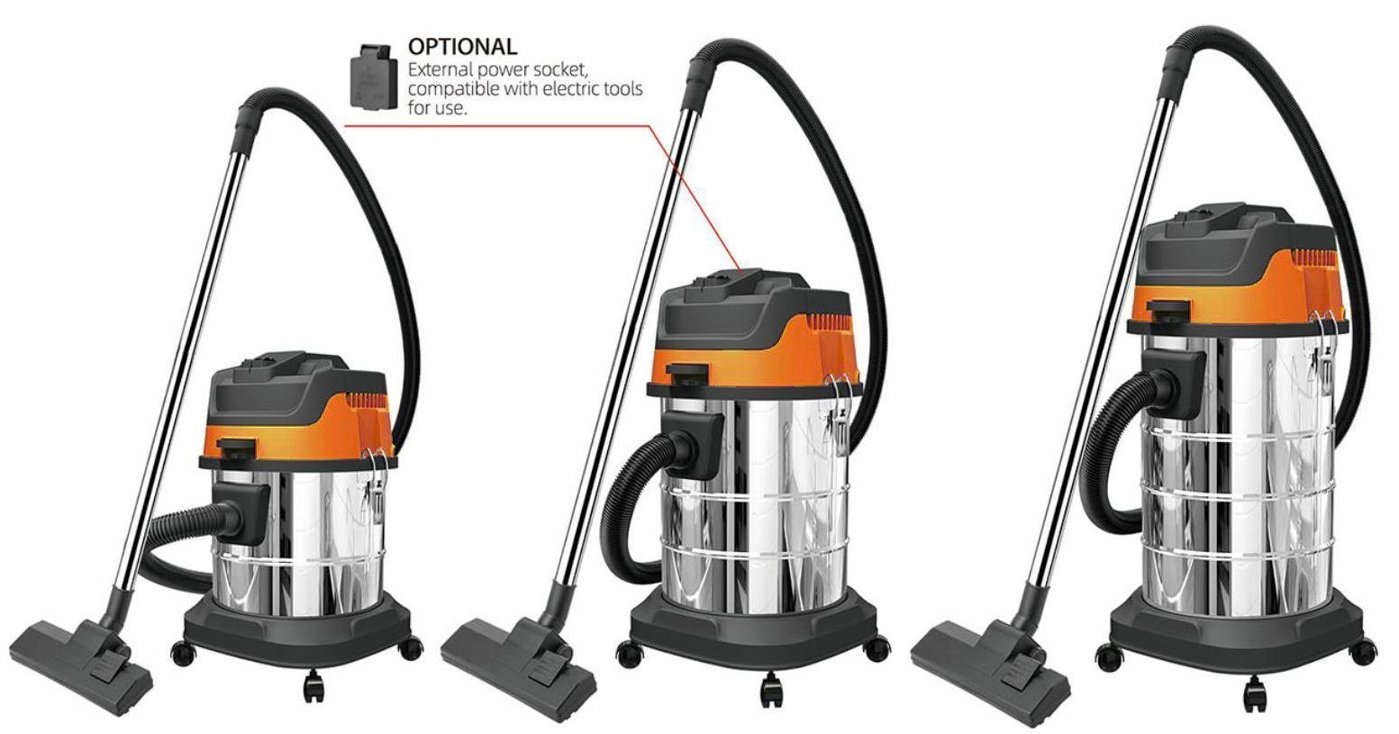Aspirateur eau & poussière auto-nettoyant SR-501 (20L-60L)